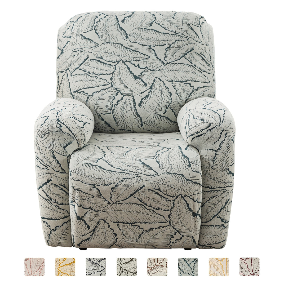 Housse de canapé épaisse en polyester pour fauteuil, gros plan sur le tissu