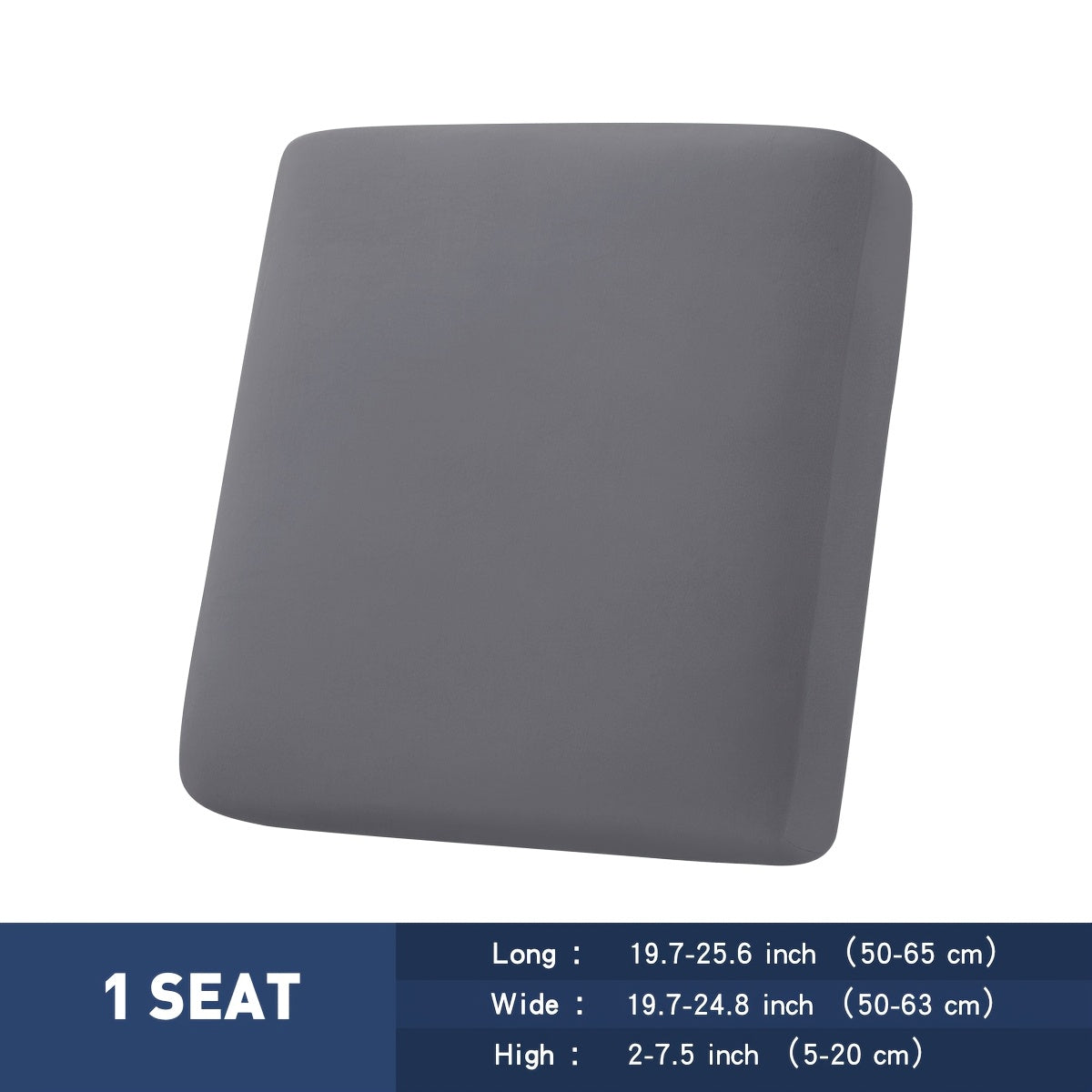 Housse de coussin légère extensible en fibre de lait, autre coloris