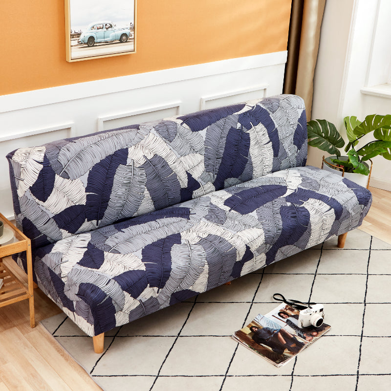 Housse de canapé légère en fibre de lait à motif géométrique, tissu de 100 à 120 g/m²