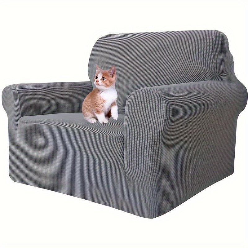 Housse de canapé épaisse extensible en polaire jacquard, autre coloris