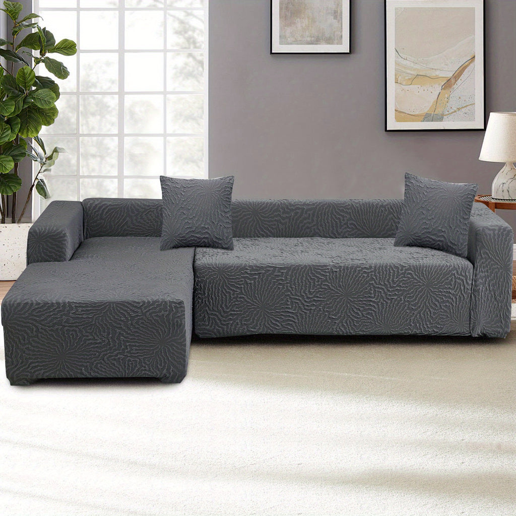 Housse de canapé légère en polyester, détail de la finition
