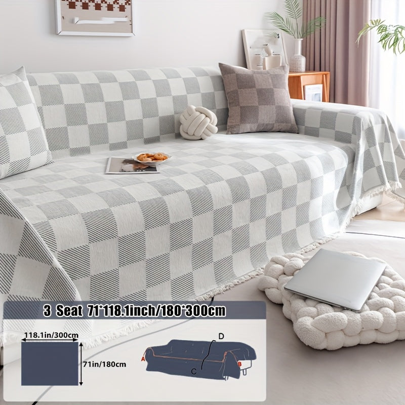 Housse de canapé épaisse en chenille, tissu de 300 à 350 g/m²