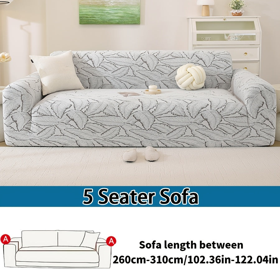 Housse de canapé extensible en polyester, vue de dos