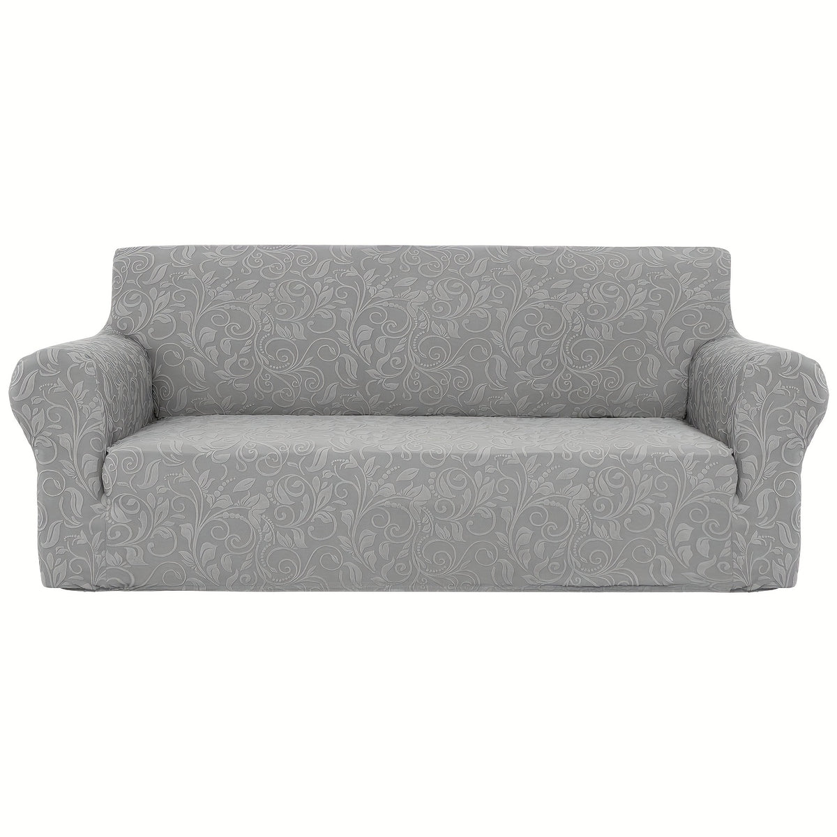 Protection de canapé extensible en polaire jacquard d'esprit vintage, tissu de 200 à 250 g/m²
