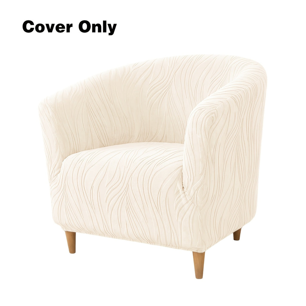 Housse de canapé extensible en polaire jacquard antidérapante pour fauteuil, compatible fauteuil