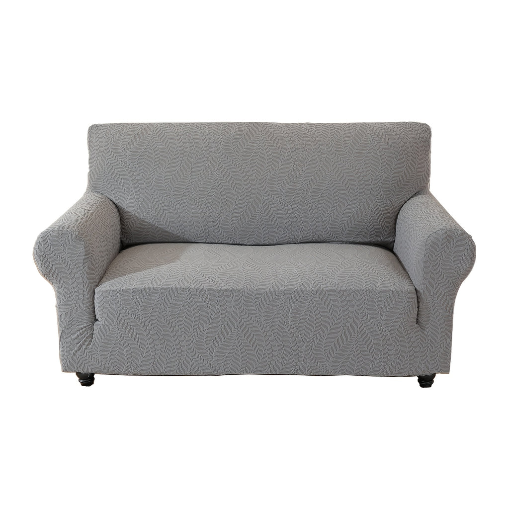 Housse de canapé extensible en polaire jacquard antidérapante au rendu glamour, tissu de 180 à 200 g/m²
