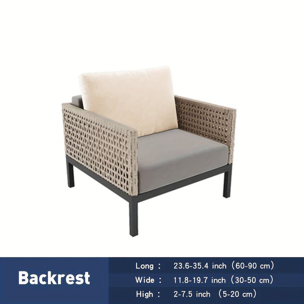 Housse de coussin légère extensible en fibre de lait — détail de la matière : fibre de lait