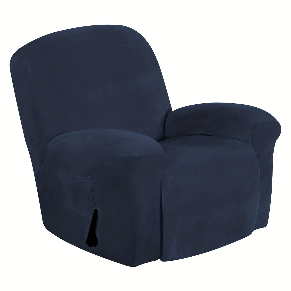 Housse de fauteuil épaisse extensible en velours, tissu de 200 à 250 g/m²