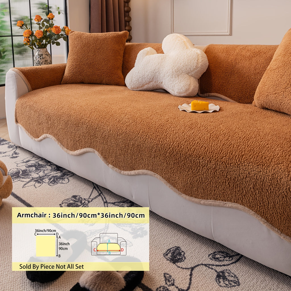 Housse de coussin matelassée antidérapante, vue de dos