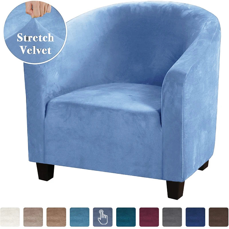 Housse de chaise en polyester, vue d'ensemble