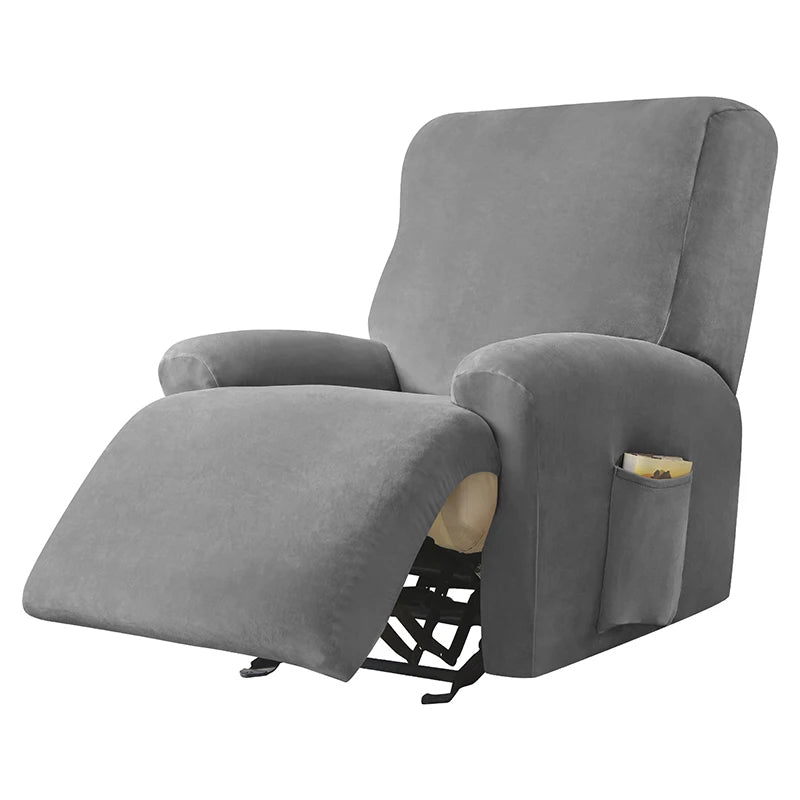 Housse de canapé en polyester antidérapante, mise en situation