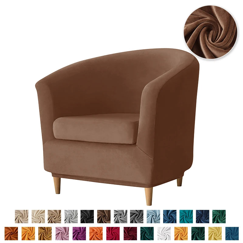 Housse de canapé en polyester, vue d'ensemble