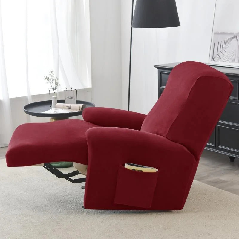 Housse de canapé en polyester, vue de dos