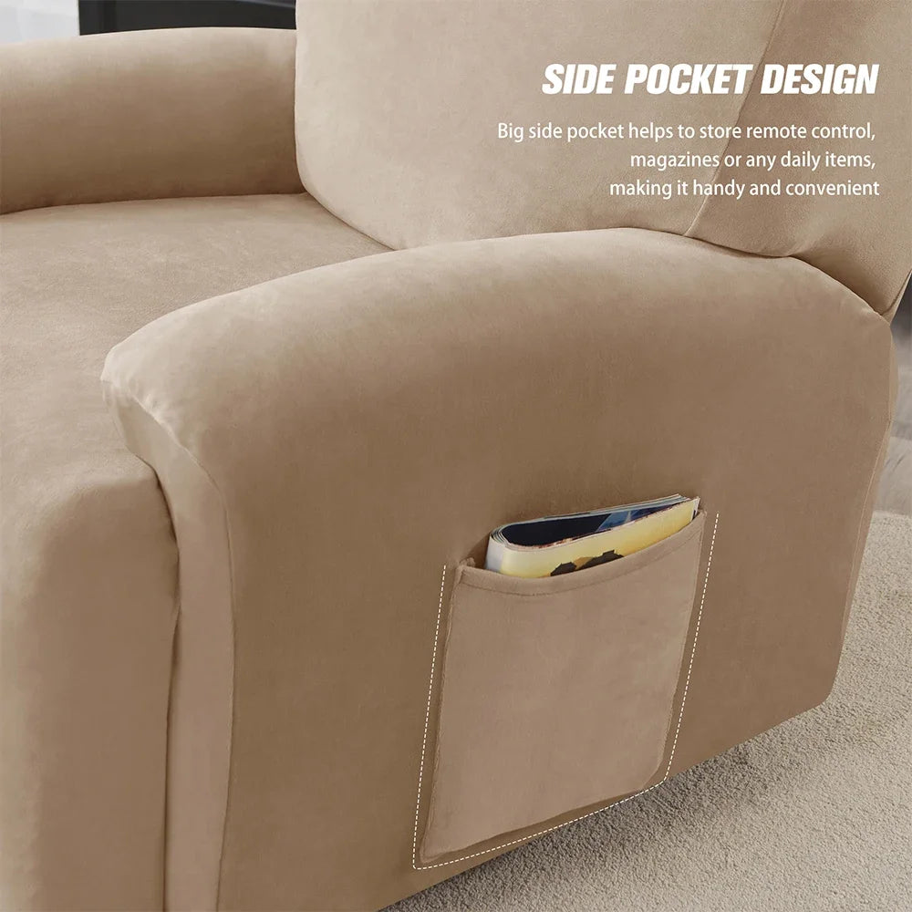 Housse de canapé en polyester antidérapante, autre coloris