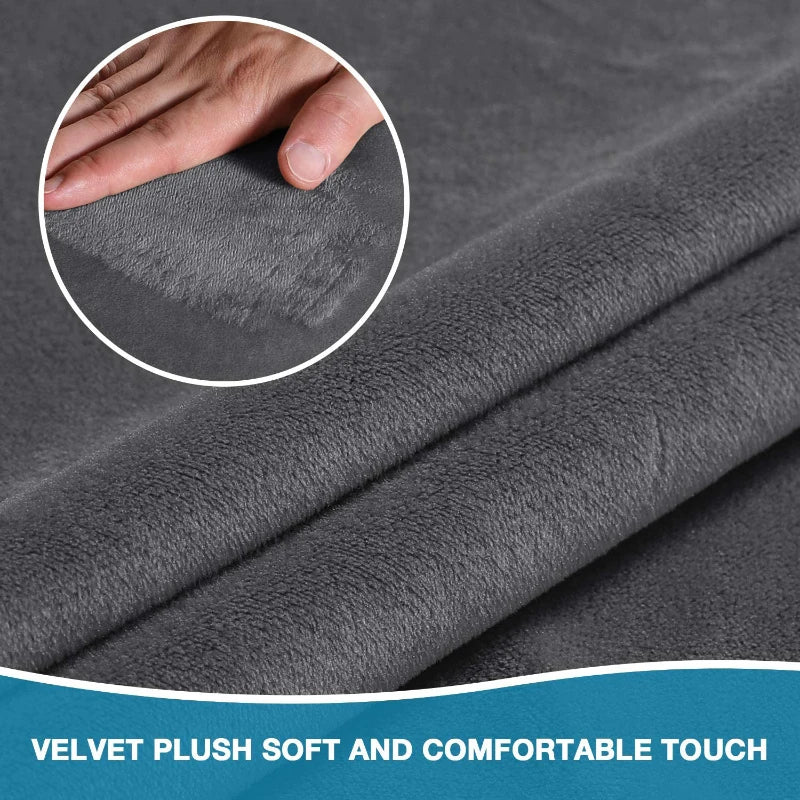 Housse de chaise en polyester, détail de la finition