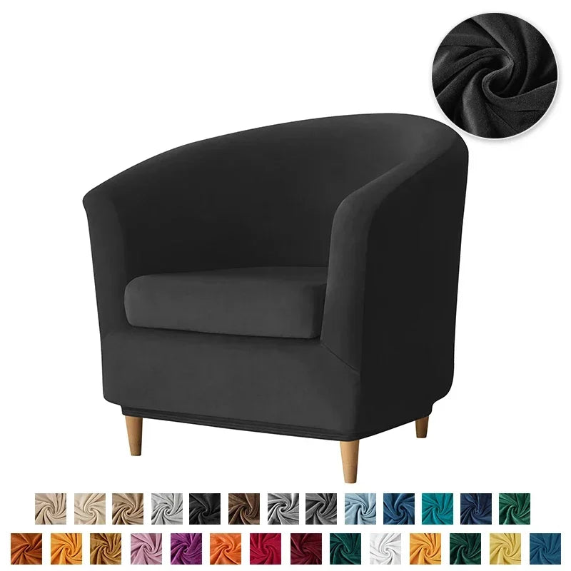 Housse de canapé en polyester, détail de la finition