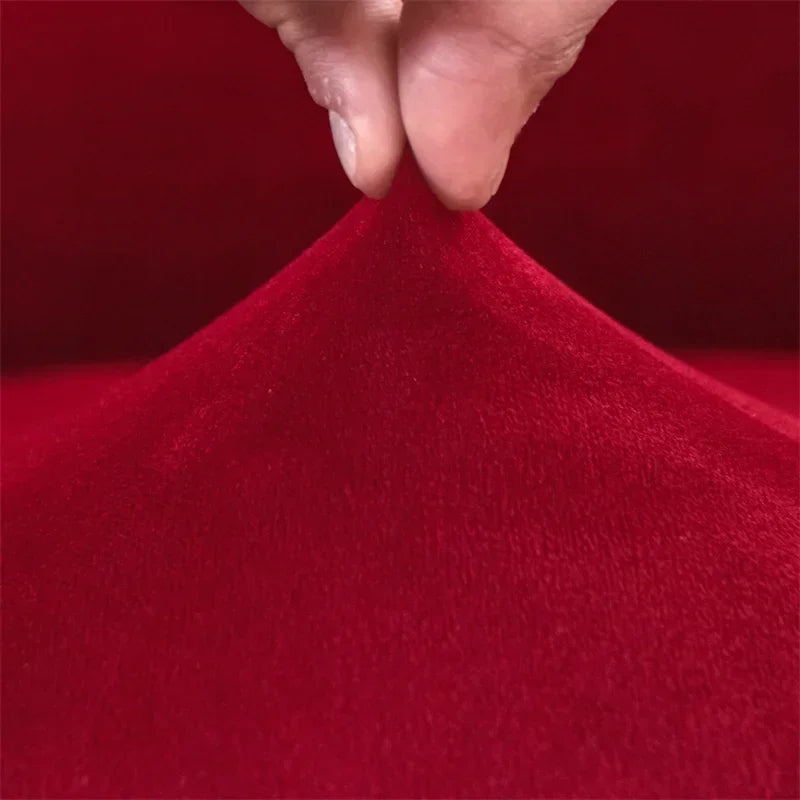 Housse de canapé en velours Arc, housse élastique pour fauteuils de Club, salon, siège unique, baignoire, housses de coussin de siège