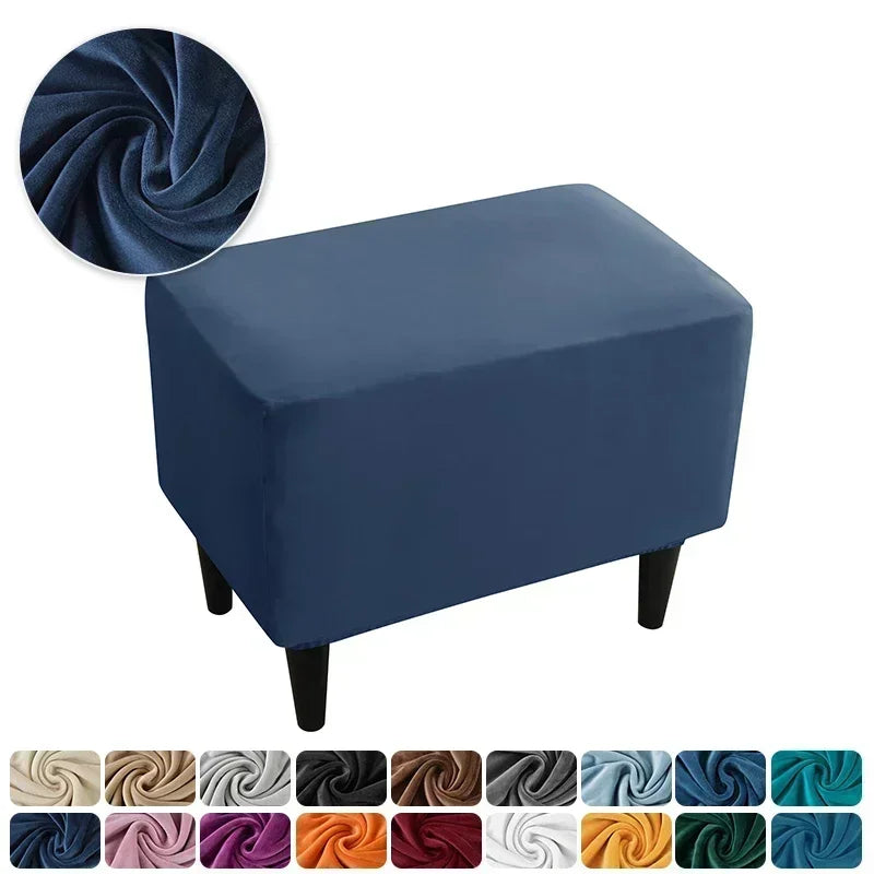Housse de canapé en polyester, détail de la finition
