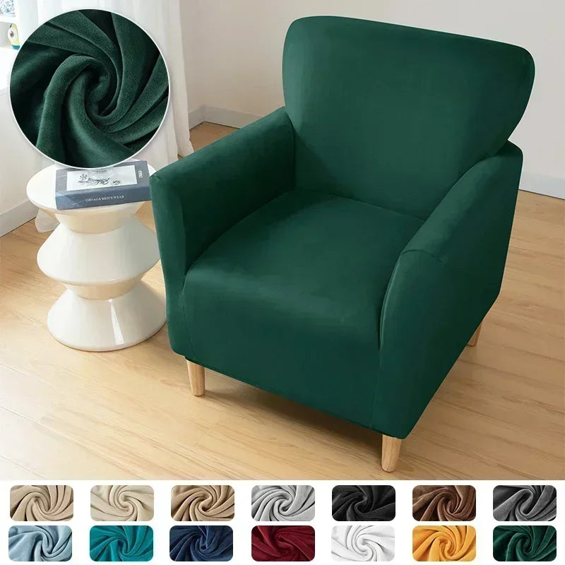 Housse de canapé en polyester, vue de dos