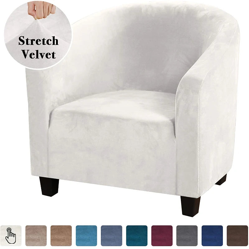 Housse de chaise en polyester, détail de la finition