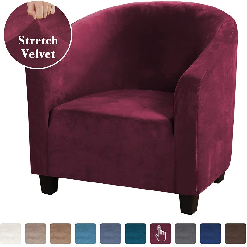 Housse de chaise en polyester, gros plan sur le tissu