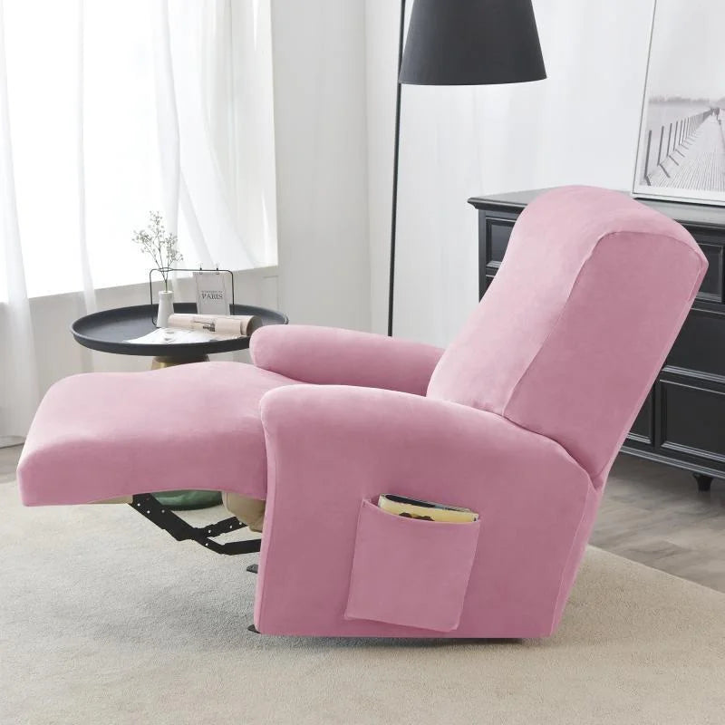 Housse de canapé en polyester, gros plan sur le tissu