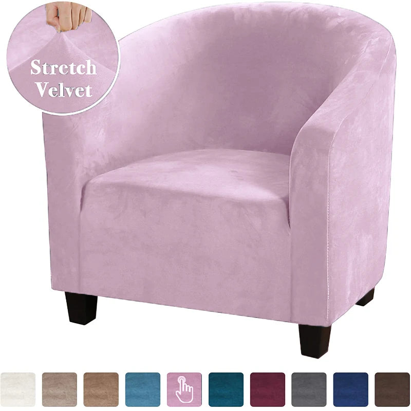 Housse de chaise en polyester, vue d'ensemble