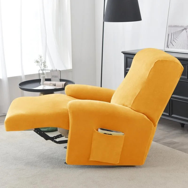 Housse de canapé en polyester, mise en situation