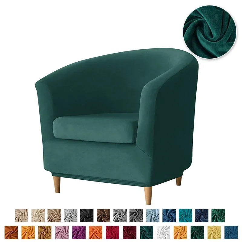 Housse de canapé en polyester, vue d'ensemble