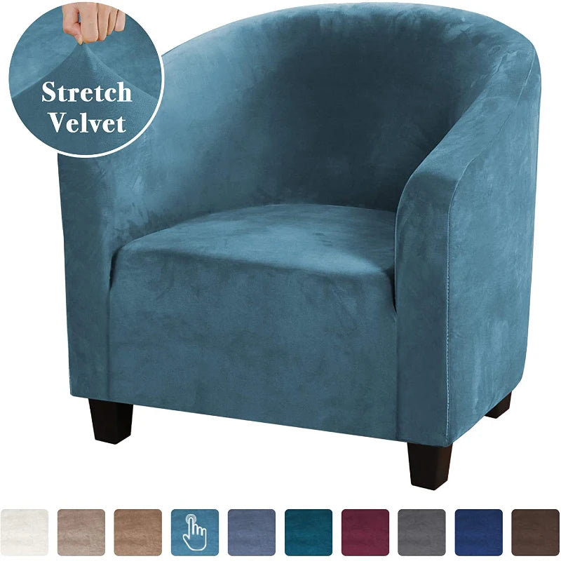 Housse de chaise en polyester, mise en situation