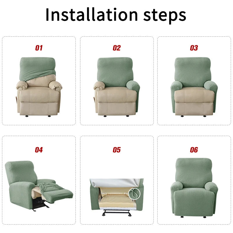 Protection de canapé en polyester antidérapante, détail de la finition
