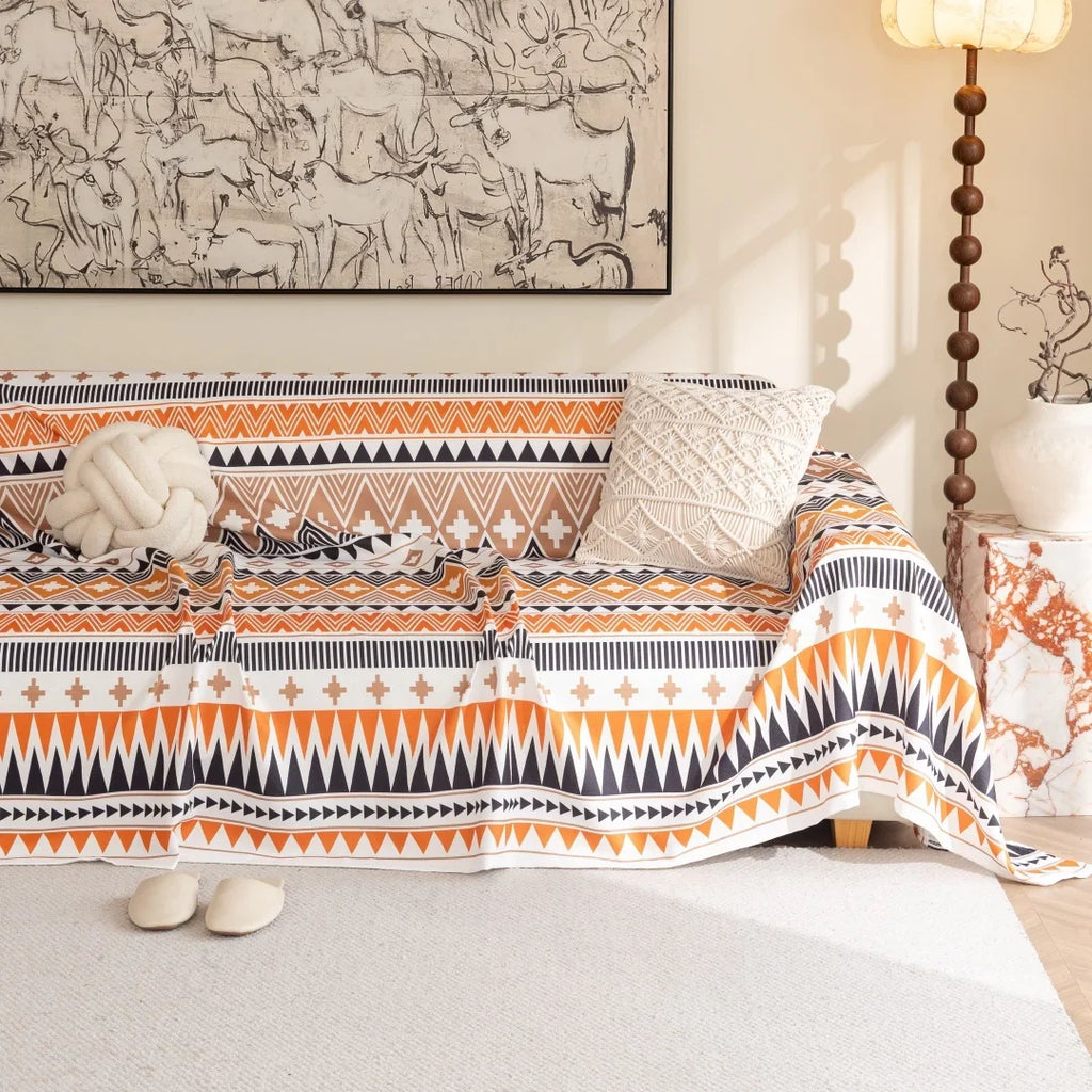 Housse de canapé à motif bohème, autre coloris
