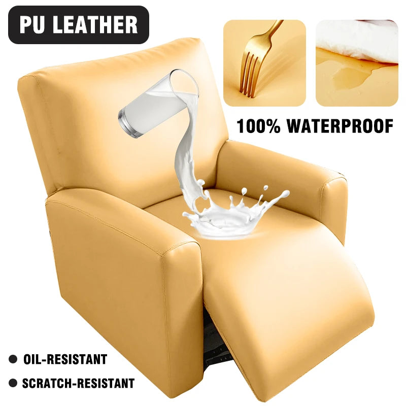 Protection de canapé en polyester antidérapante, gros plan sur le tissu