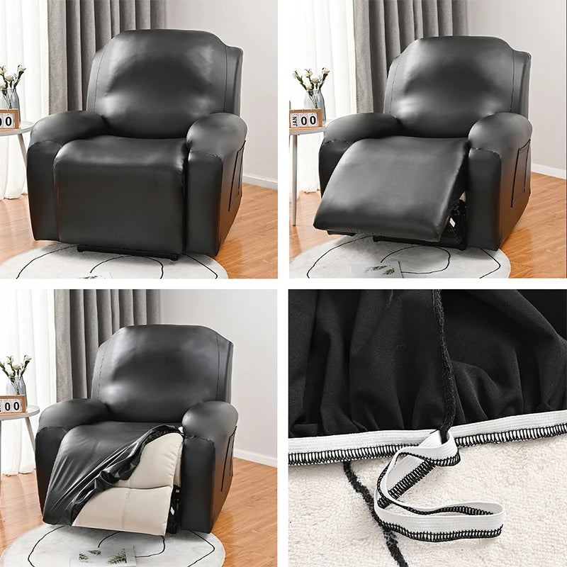 Protection de canapé en polyester, gros plan sur le tissu