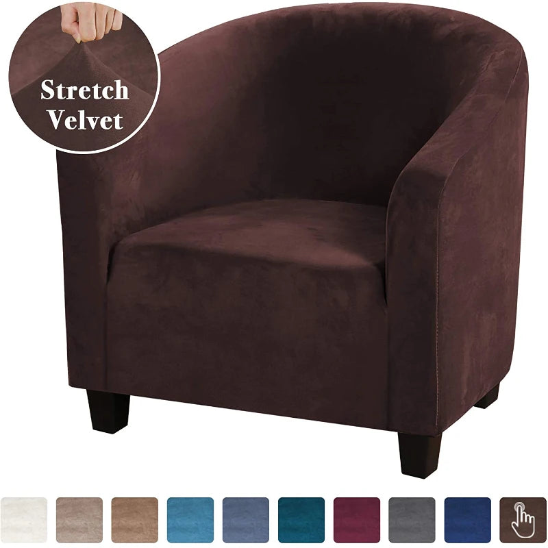 Housse de chaise en polyester, gros plan sur le tissu