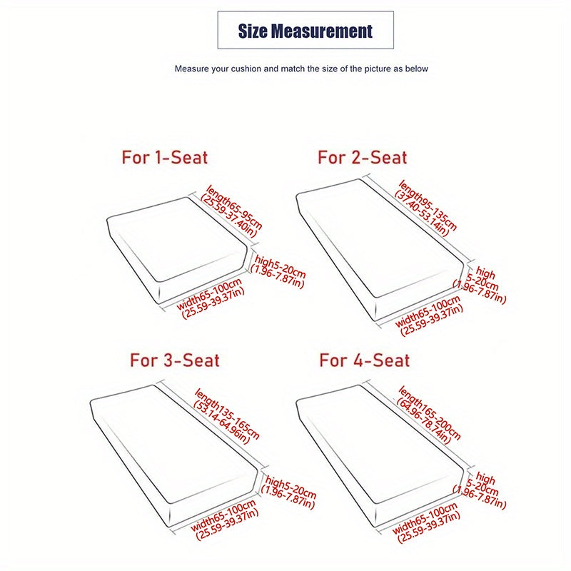 Housse de coussin extensible en polaire matelassée