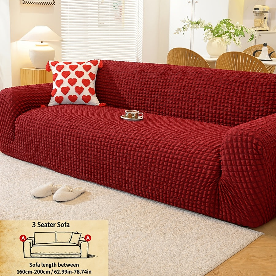 Housse de canapé épaisse extensible en polyester, tissu de 200 à 250 g/m²