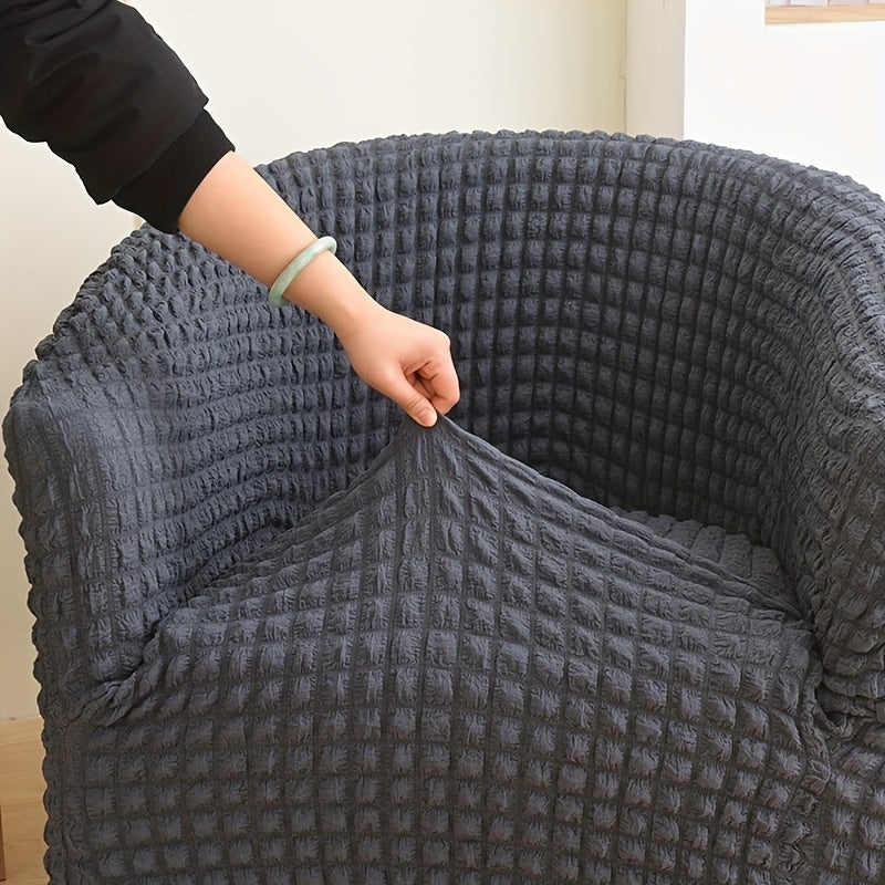 Protection de canapé extensible en polyester, housse posée