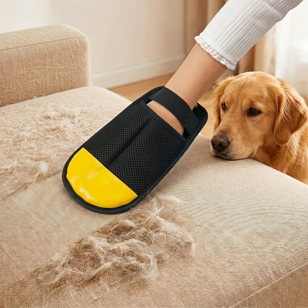 Housse de canapé extensible en peluche jacquard à rayures, mise en situation