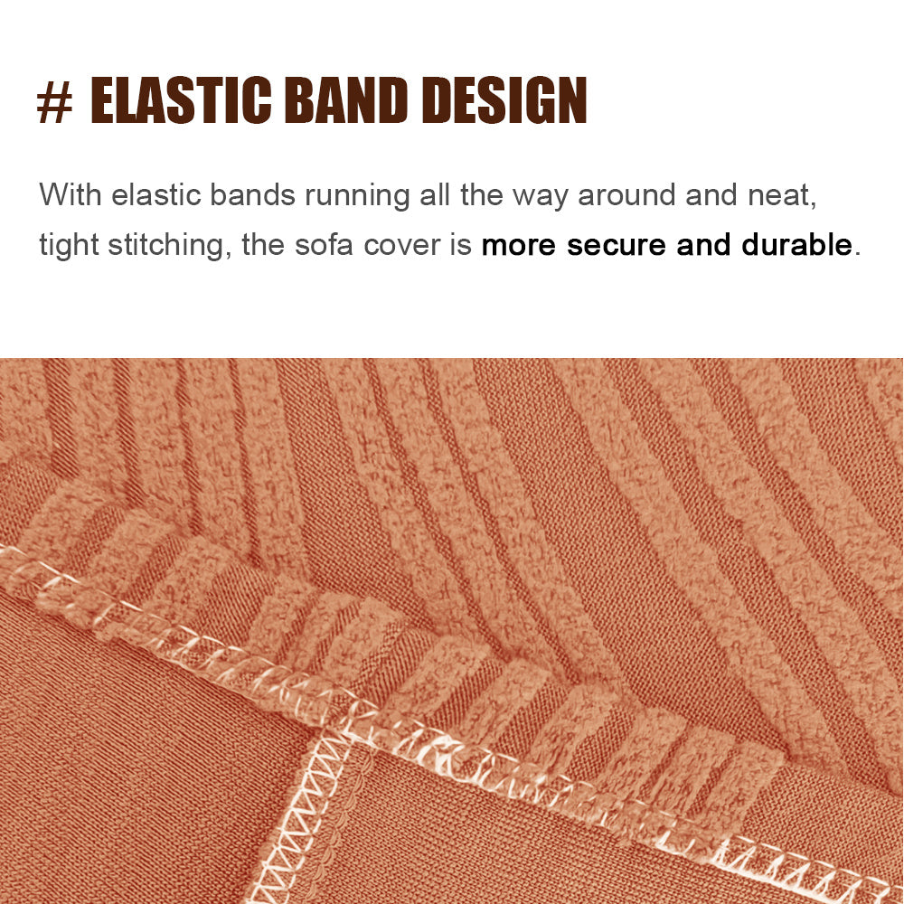 Housse de canapé extensible en jacquard antidérapante, visuel produit