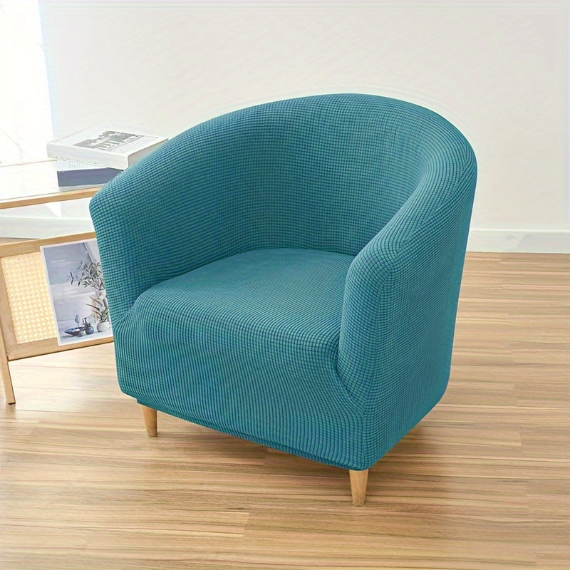 Housse de fauteuil épaisse extensible en polaire jacquard pour fauteuil, autre coloris