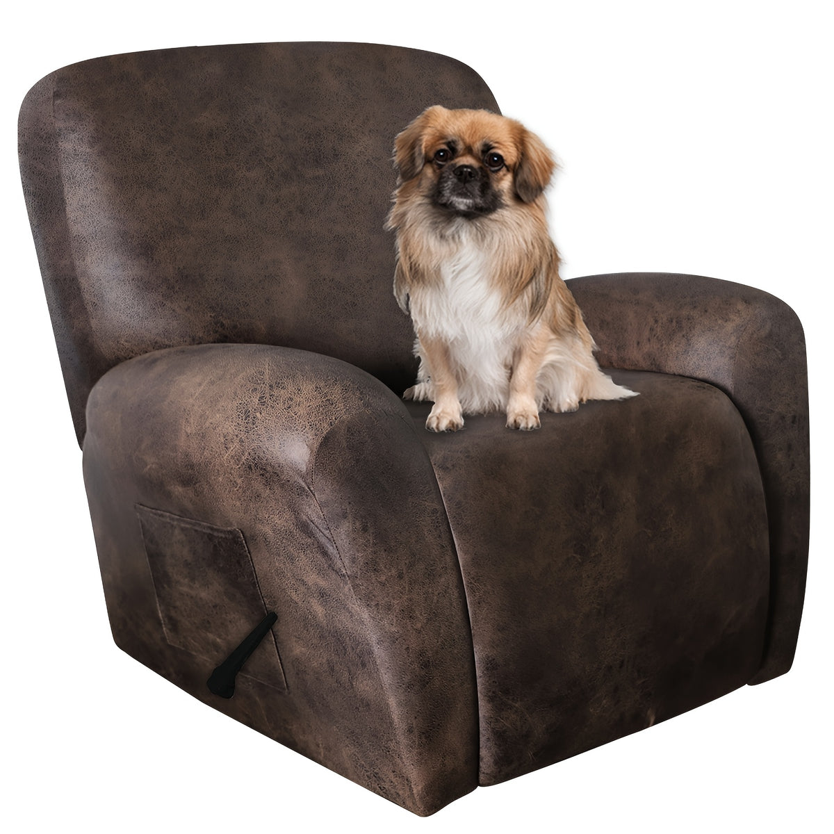 Housse de canapé extensible en fibre de lait à motif feuillage, tissu de 200 à 250 g/m²