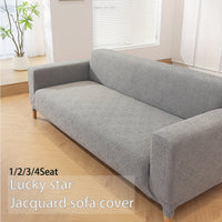 Housse de canapé épaisse extensible en polaire jacquard anti-griffes