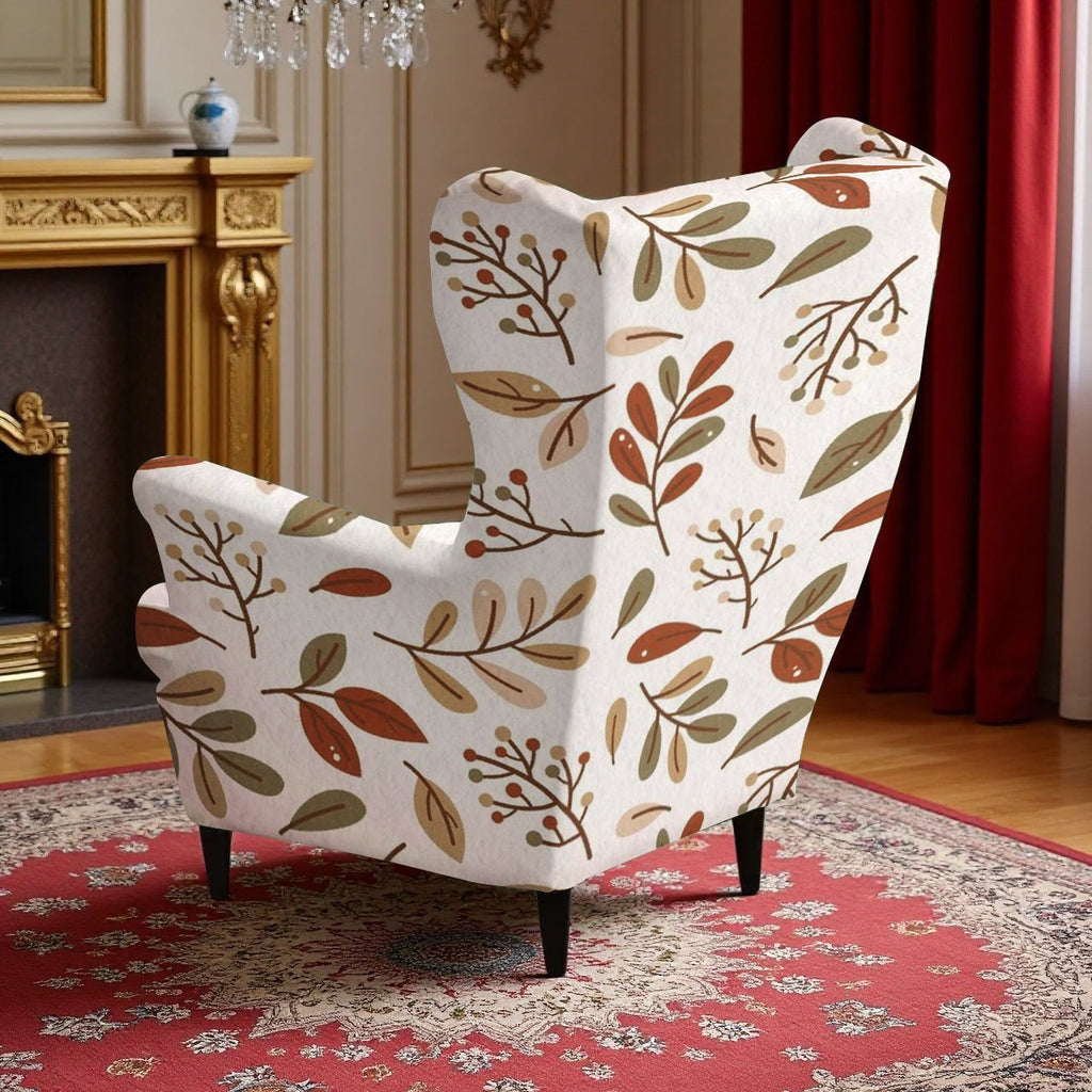 Housse de canapé extensible en fibre de lait imprimée à motif tigre, tissu de 120 à 140 g/m²