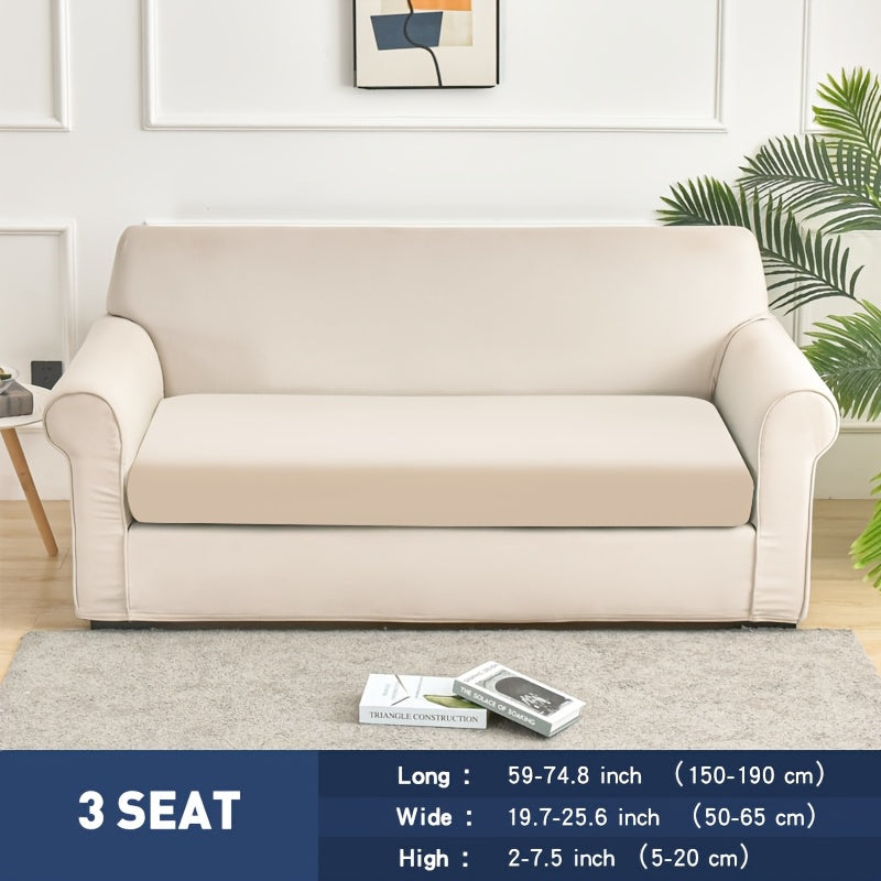 Housse de coussin légère extensible en fibre de lait, vue d'ensemble