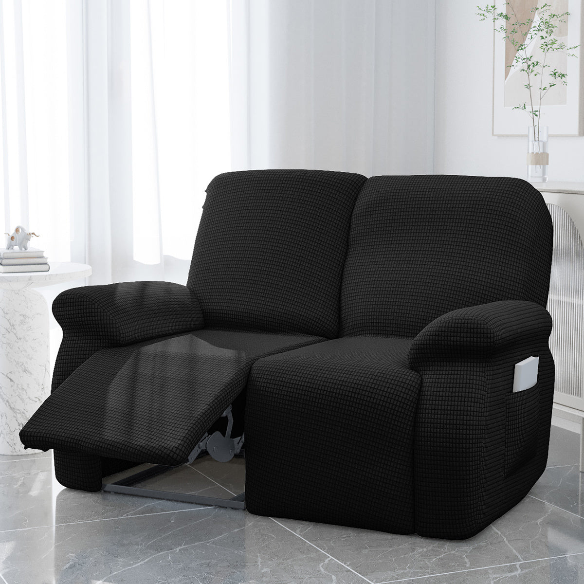 Protection de canapé extensible en polaire, autre coloris