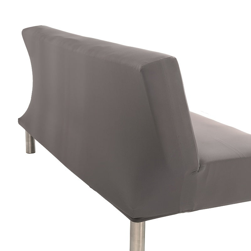 Housse de canapé extensible en fibre de lait, vue de dos