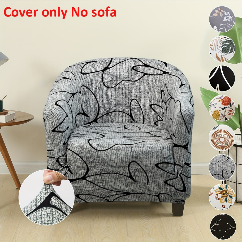 Housse de canapé extensible en polyester pour fauteuil, visuel produit