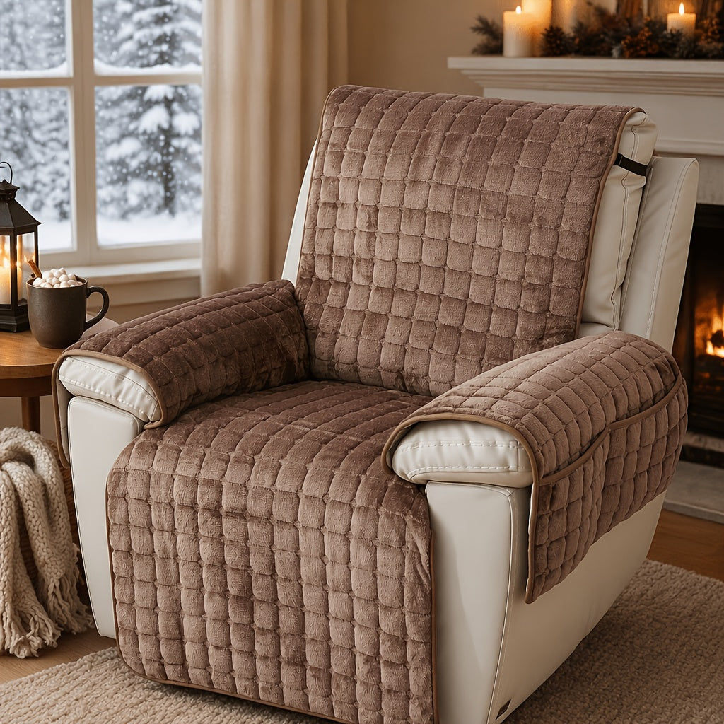 Housse de canapé antidérapante pour fauteuil, vue d'ensemble