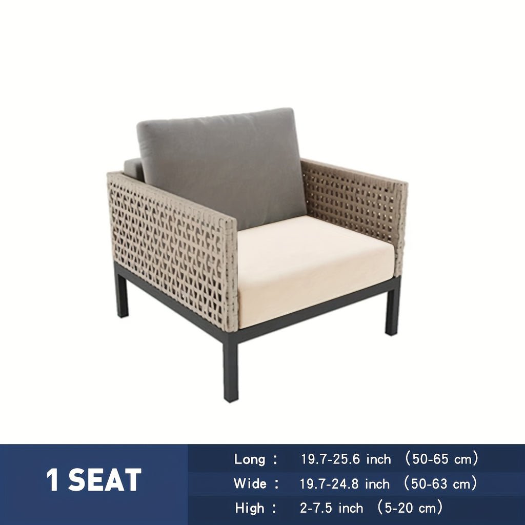 Housse de coussin légère extensible en fibre de lait, compatible fauteuil, canapé deux places, canapé trois places